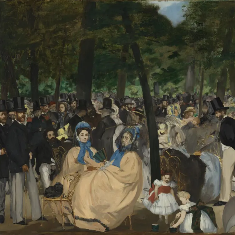 Music in the Tuileries Gardens