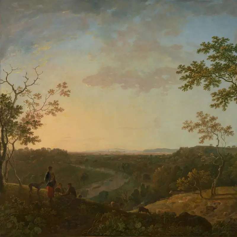 The Valley of the Dee, with Chester in the Distance