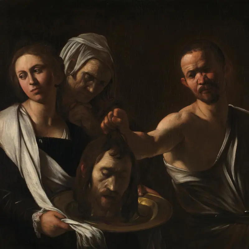 Salome receives the Head of John the Baptist